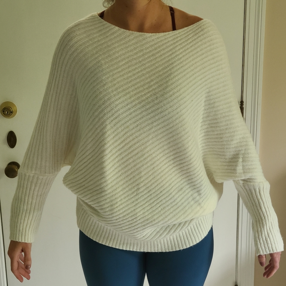 Cream sweater